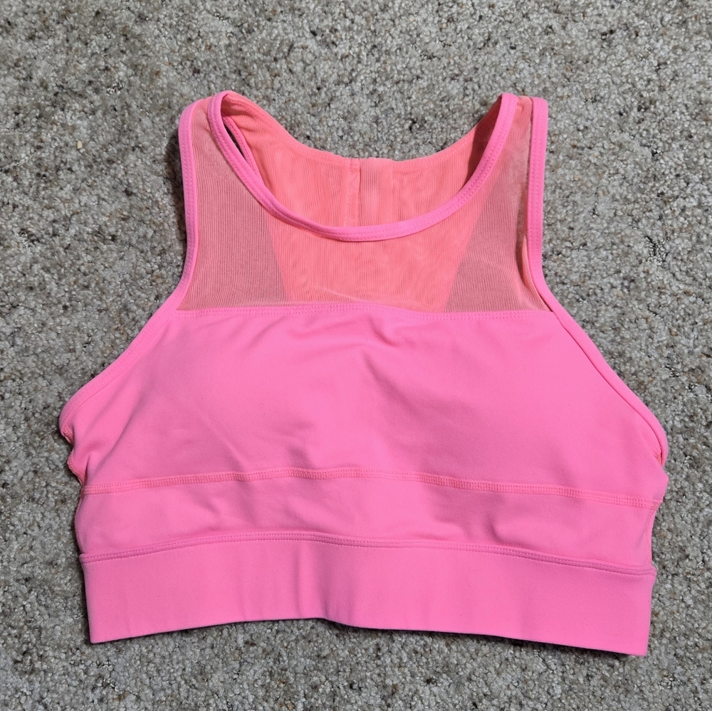 Zyia All Star Coral Pink Sports Bra